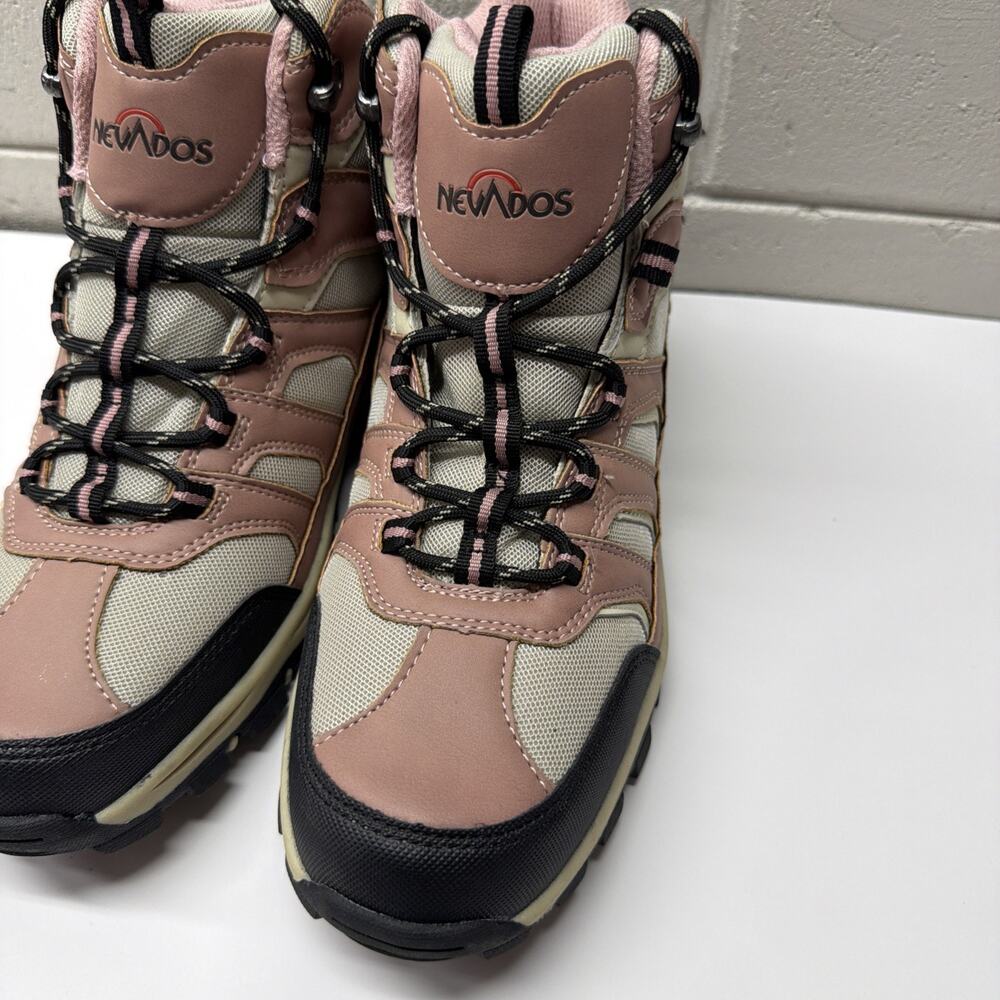Nevados Claire Mid Womens Taupe Blush Hiking Boots Size 10 (See Description) - Picture 2 of 9